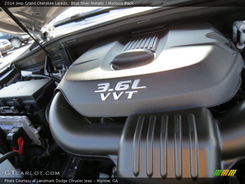 Billet Silver Metallic / Morocco Black 2014 Jeep Grand Cherokee Laredo