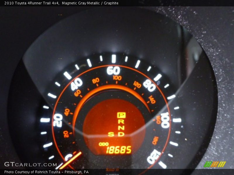 Magnetic Gray Metallic / Graphite 2010 Toyota 4Runner Trail 4x4