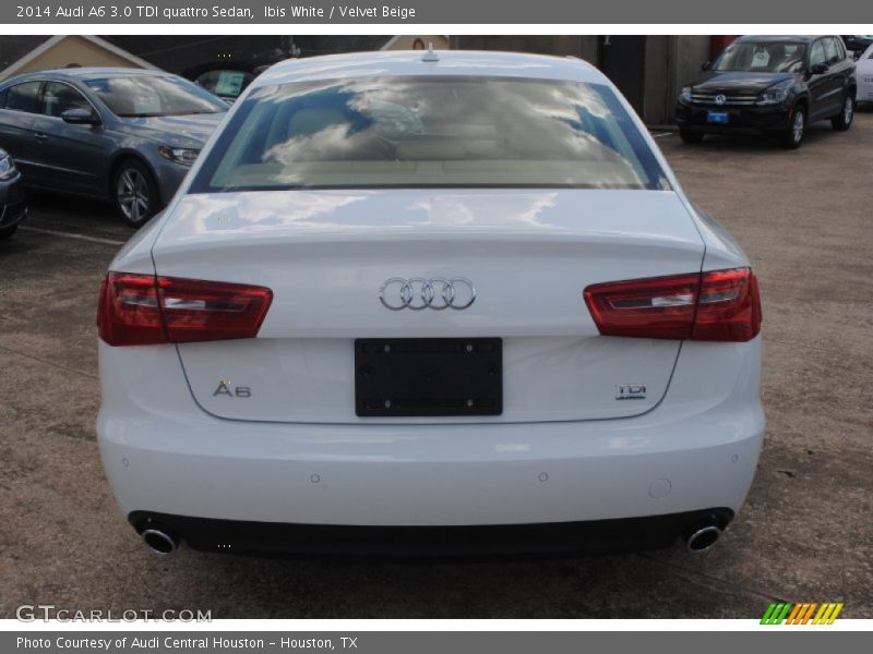 Ibis White / Velvet Beige 2014 Audi A6 3.0 TDI quattro Sedan