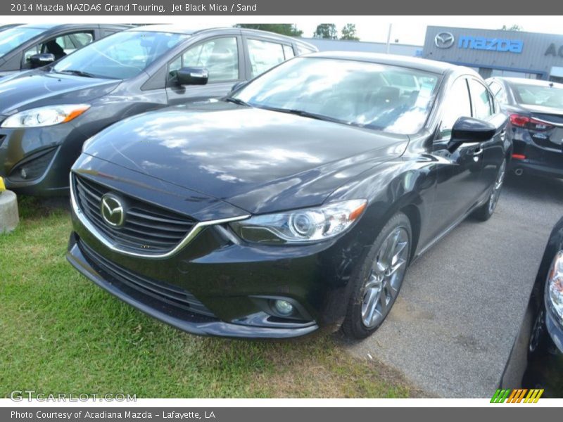 Jet Black Mica / Sand 2014 Mazda MAZDA6 Grand Touring