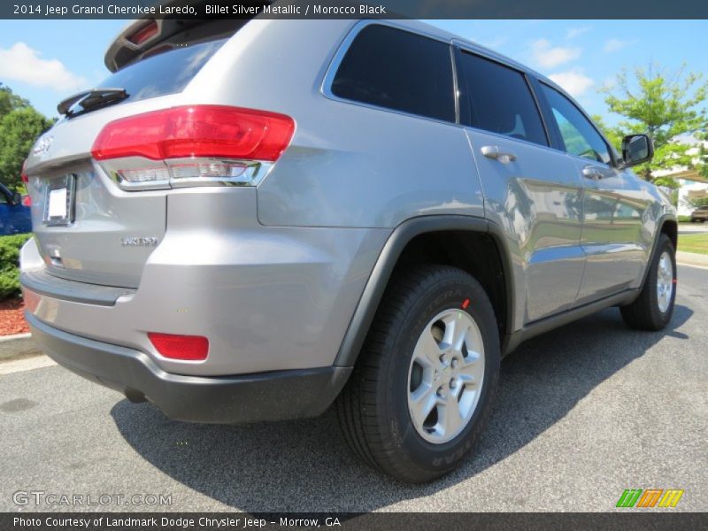 Billet Silver Metallic / Morocco Black 2014 Jeep Grand Cherokee Laredo