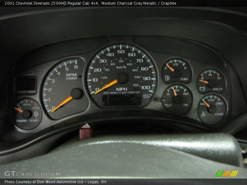  2001 Silverado 2500HD Regular Cab 4x4 Regular Cab 4x4 Gauges