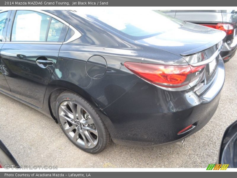 Jet Black Mica / Sand 2014 Mazda MAZDA6 Grand Touring