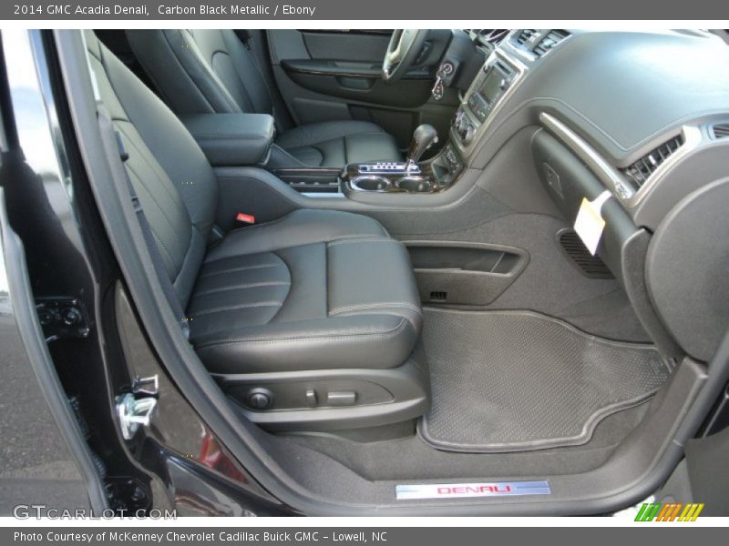 Carbon Black Metallic / Ebony 2014 GMC Acadia Denali