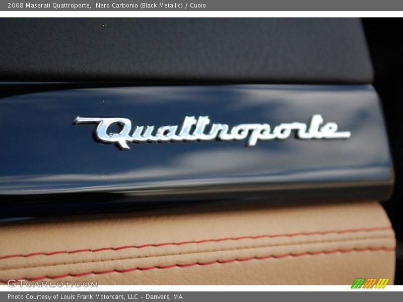 Nero Carbonio (Black Metallic) / Cuoio 2008 Maserati Quattroporte