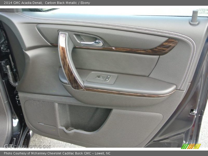 Carbon Black Metallic / Ebony 2014 GMC Acadia Denali