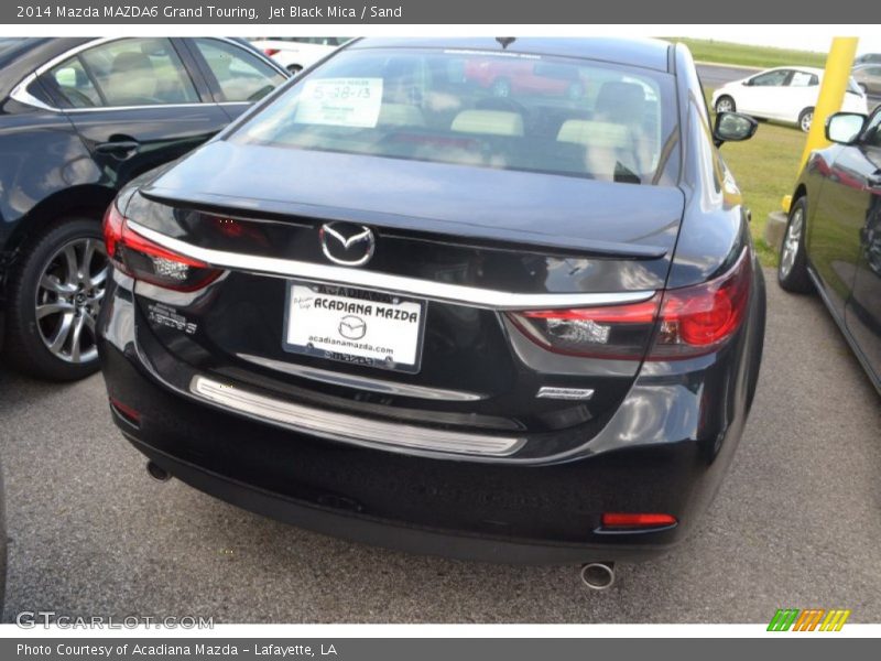 Jet Black Mica / Sand 2014 Mazda MAZDA6 Grand Touring