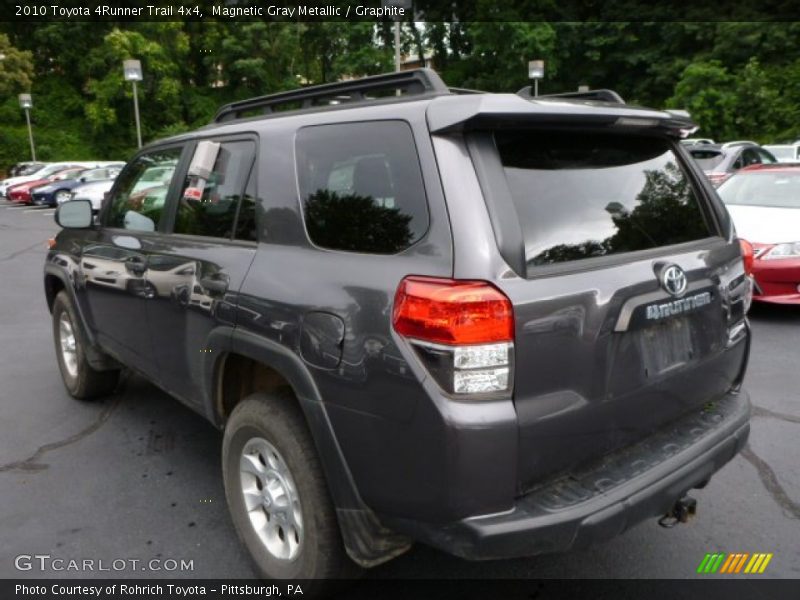 Magnetic Gray Metallic / Graphite 2010 Toyota 4Runner Trail 4x4