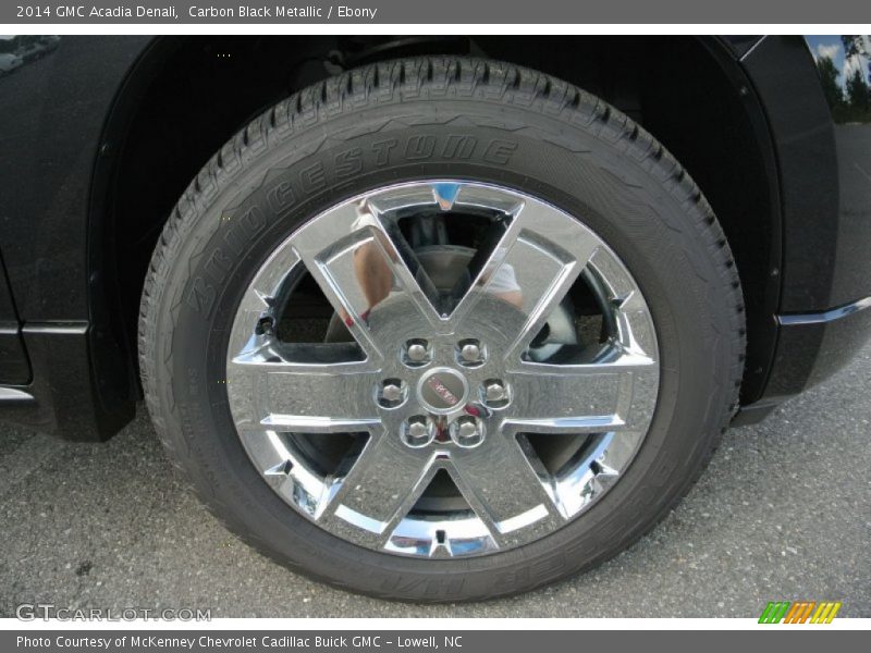 Carbon Black Metallic / Ebony 2014 GMC Acadia Denali