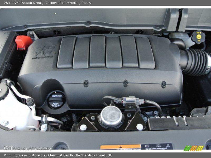 Carbon Black Metallic / Ebony 2014 GMC Acadia Denali