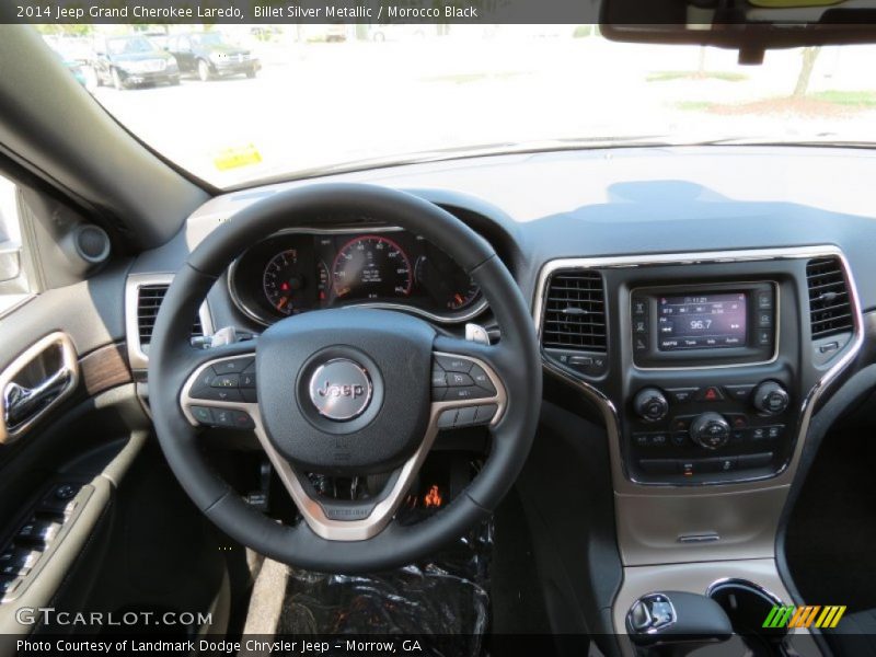 Billet Silver Metallic / Morocco Black 2014 Jeep Grand Cherokee Laredo