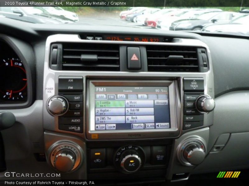 Controls of 2010 4Runner Trail 4x4
