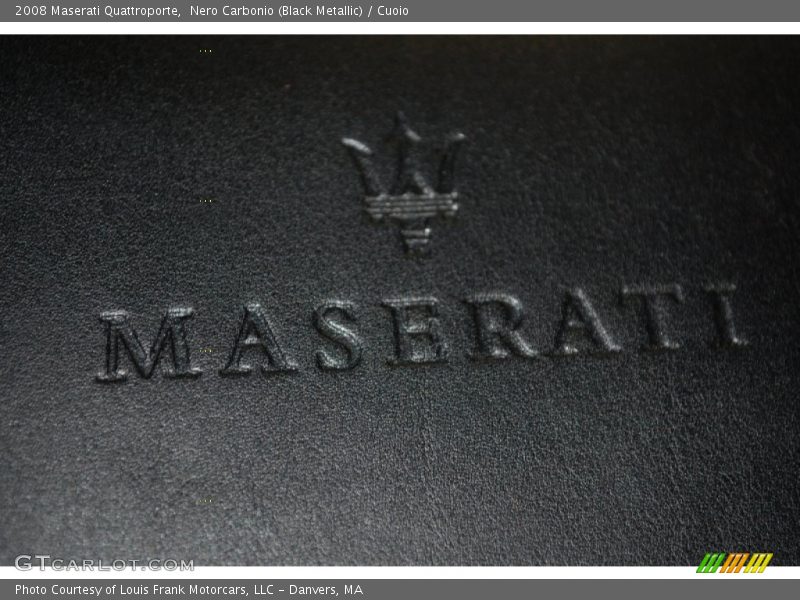 Nero Carbonio (Black Metallic) / Cuoio 2008 Maserati Quattroporte