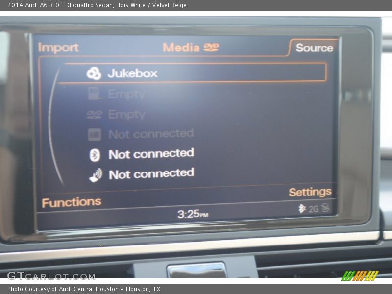 Ibis White / Velvet Beige 2014 Audi A6 3.0 TDI quattro Sedan