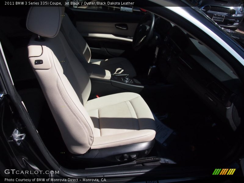 Jet Black / Oyster/Black Dakota Leather 2011 BMW 3 Series 335i Coupe