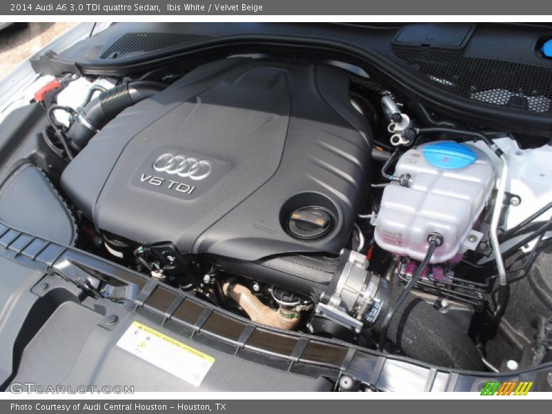 Ibis White / Velvet Beige 2014 Audi A6 3.0 TDI quattro Sedan