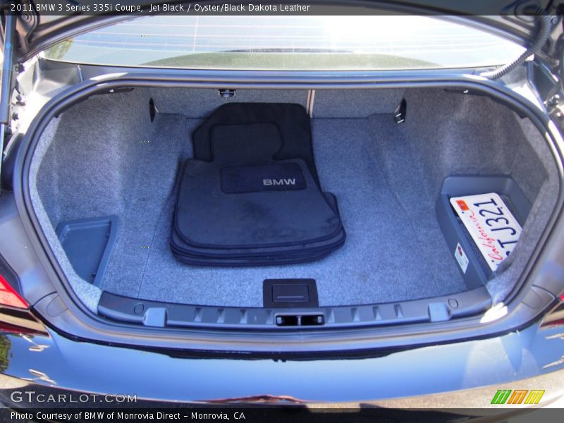 Jet Black / Oyster/Black Dakota Leather 2011 BMW 3 Series 335i Coupe