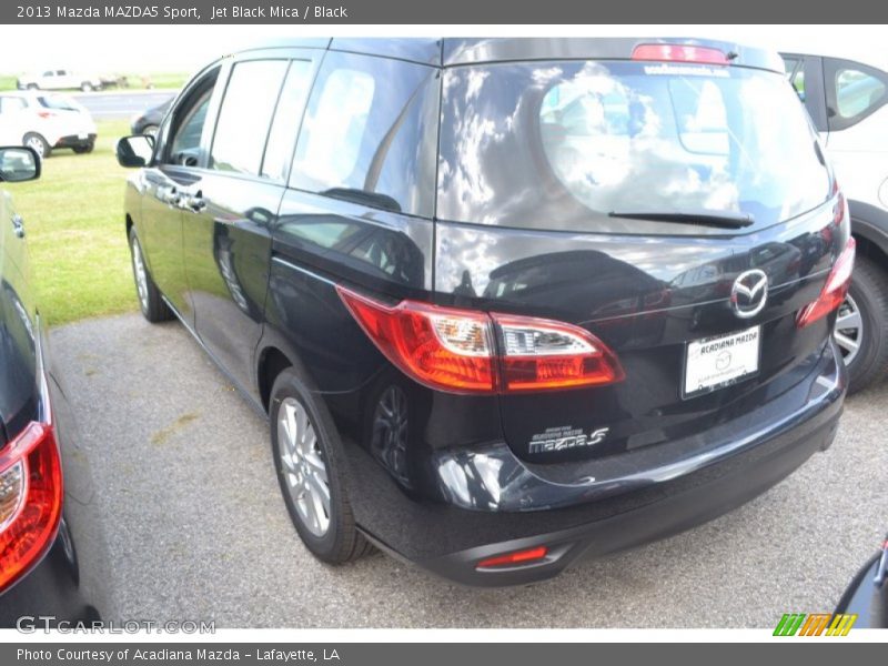 Jet Black Mica / Black 2013 Mazda MAZDA5 Sport