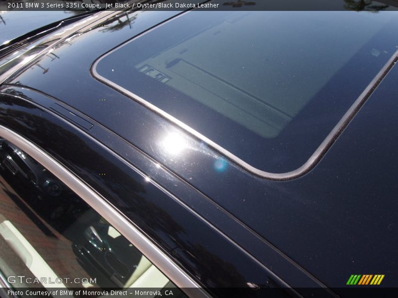 Jet Black / Oyster/Black Dakota Leather 2011 BMW 3 Series 335i Coupe