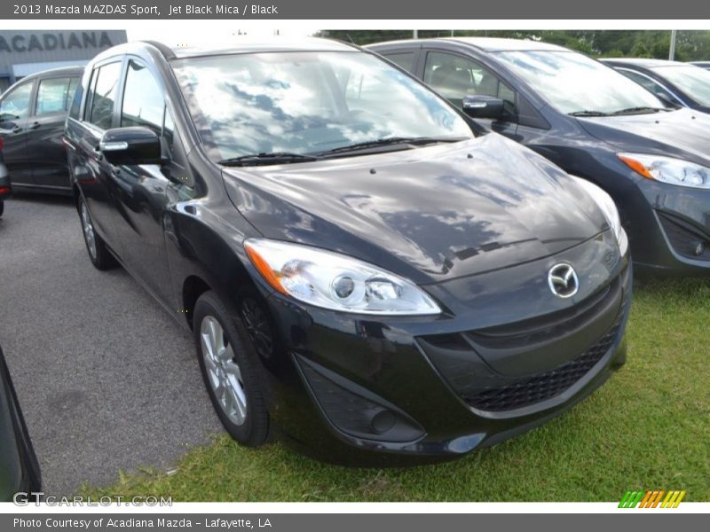 Jet Black Mica / Black 2013 Mazda MAZDA5 Sport