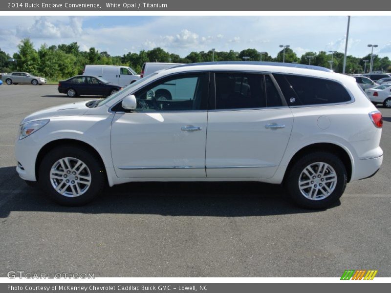 White Opal / Titanium 2014 Buick Enclave Convenience