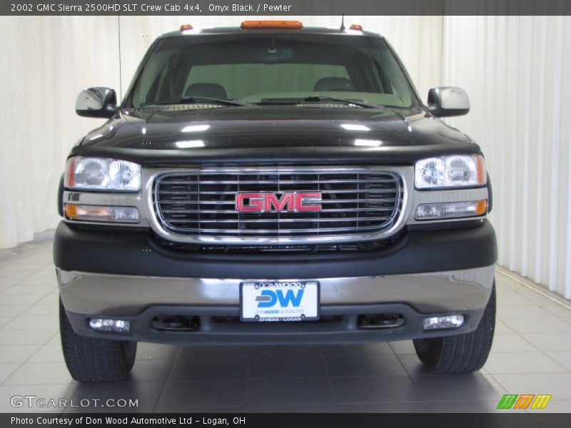 Onyx Black / Pewter 2002 GMC Sierra 2500HD SLT Crew Cab 4x4