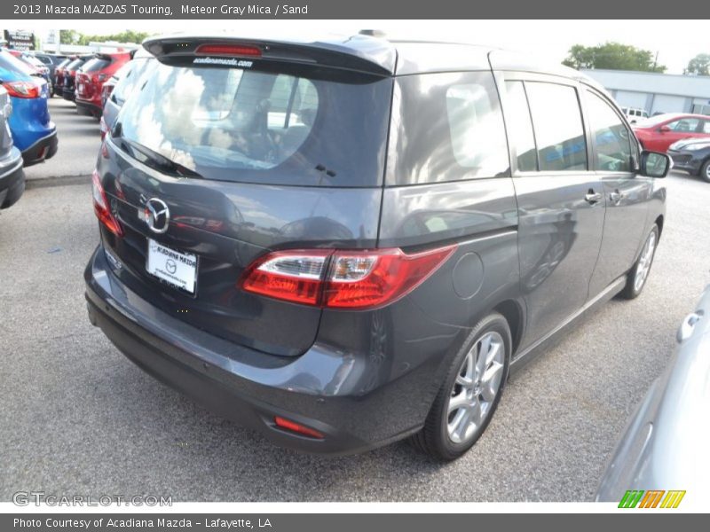 Meteor Gray Mica / Sand 2013 Mazda MAZDA5 Touring