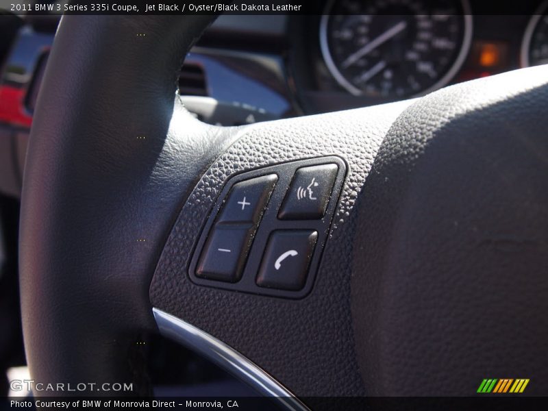 Jet Black / Oyster/Black Dakota Leather 2011 BMW 3 Series 335i Coupe
