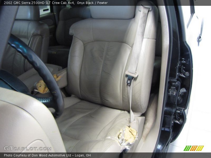 Onyx Black / Pewter 2002 GMC Sierra 2500HD SLT Crew Cab 4x4
