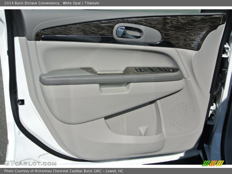 White Opal / Titanium 2014 Buick Enclave Convenience