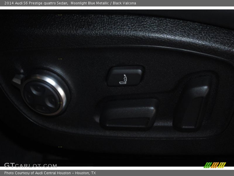 Moonlight Blue Metallic / Black Valcona 2014 Audi S6 Prestige quattro Sedan