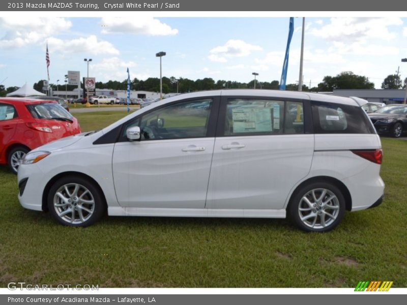  2013 MAZDA5 Touring Crystal White Pearl