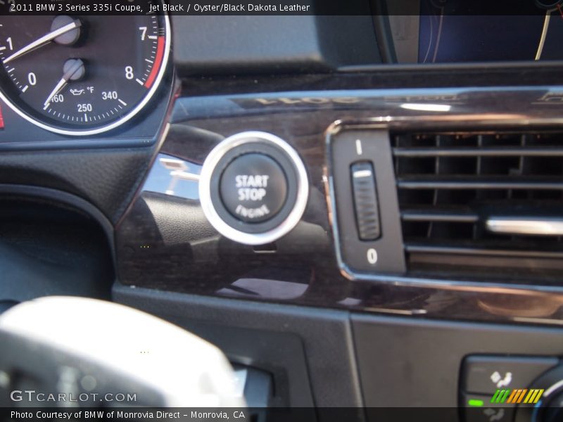 Jet Black / Oyster/Black Dakota Leather 2011 BMW 3 Series 335i Coupe