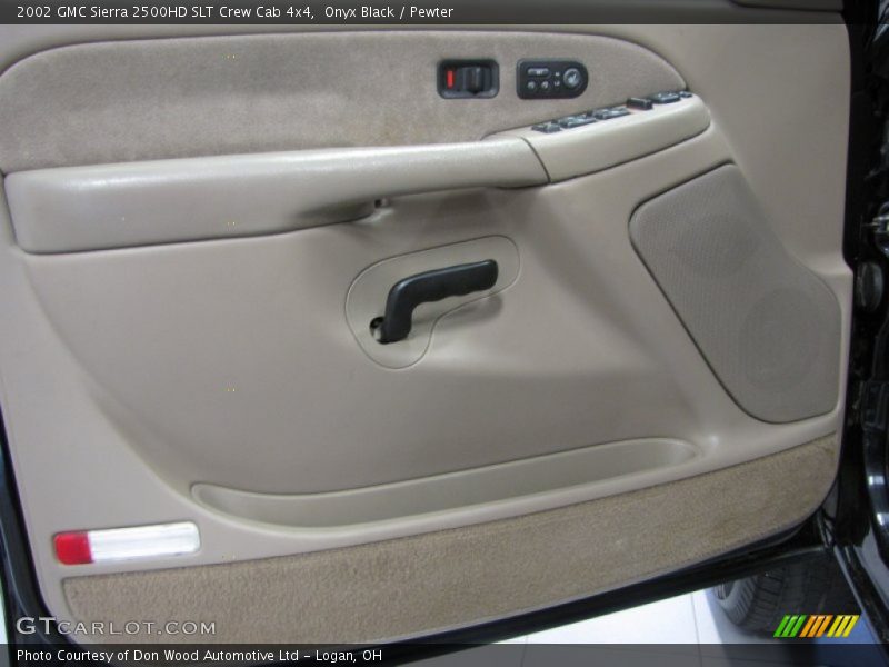 Onyx Black / Pewter 2002 GMC Sierra 2500HD SLT Crew Cab 4x4