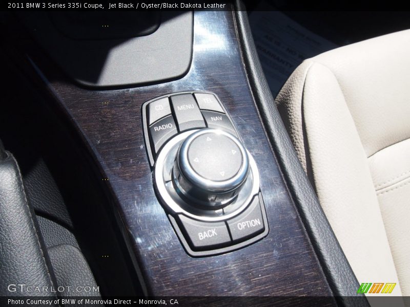 Jet Black / Oyster/Black Dakota Leather 2011 BMW 3 Series 335i Coupe