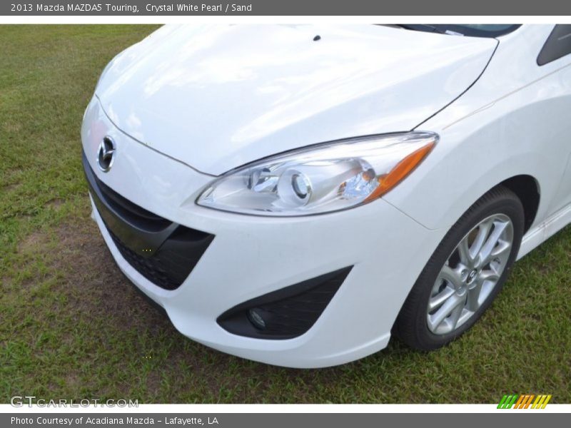 Crystal White Pearl / Sand 2013 Mazda MAZDA5 Touring