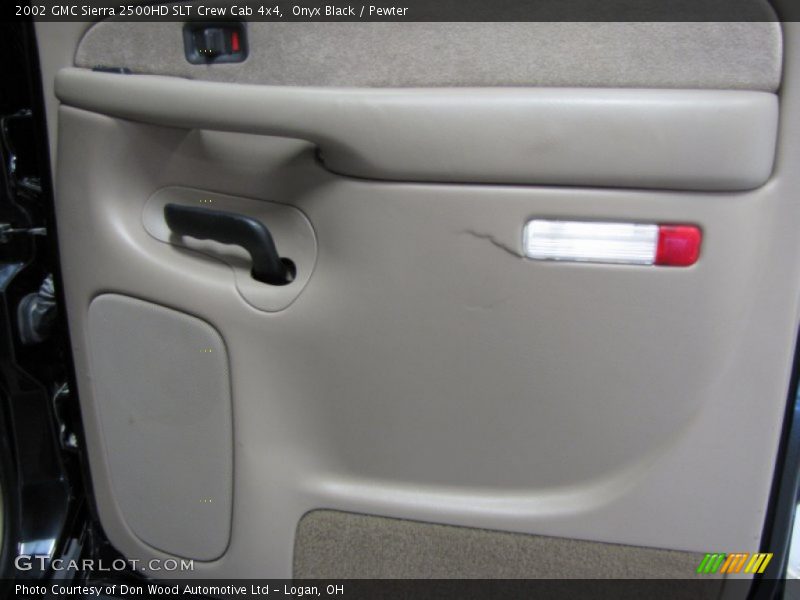 Onyx Black / Pewter 2002 GMC Sierra 2500HD SLT Crew Cab 4x4