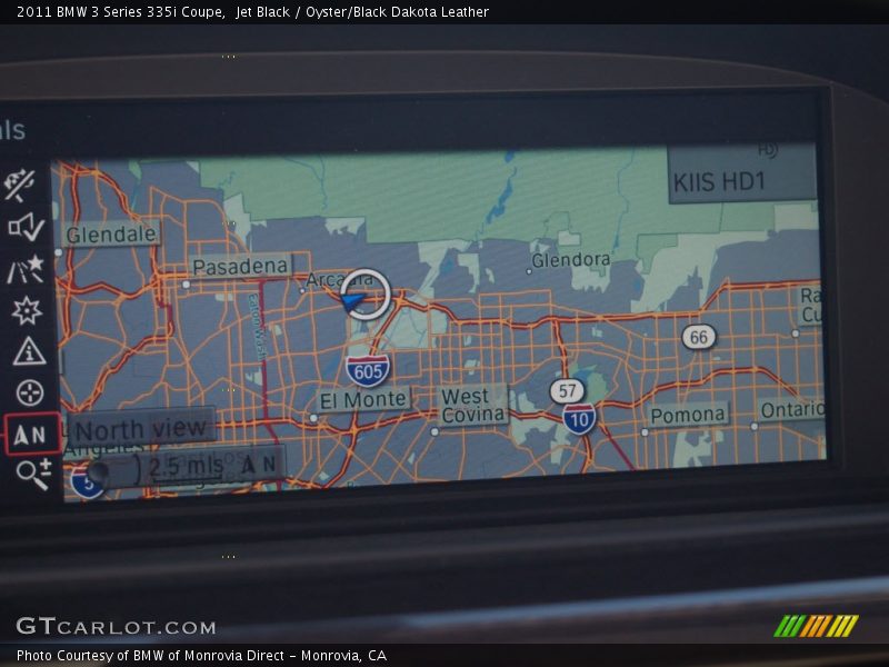 Jet Black / Oyster/Black Dakota Leather 2011 BMW 3 Series 335i Coupe