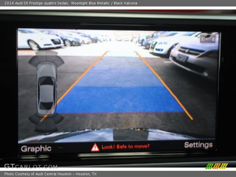 Moonlight Blue Metallic / Black Valcona 2014 Audi S6 Prestige quattro Sedan