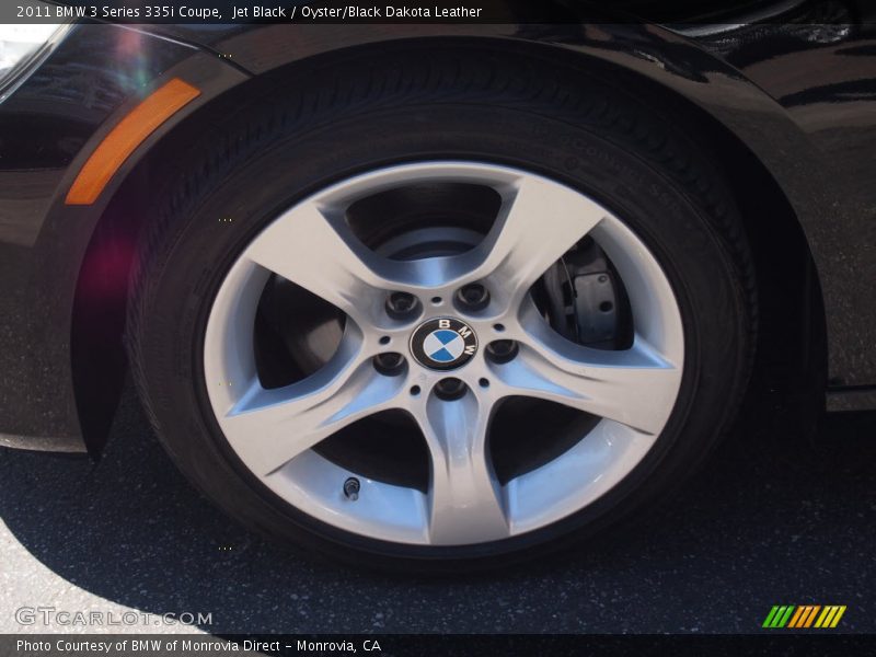 Jet Black / Oyster/Black Dakota Leather 2011 BMW 3 Series 335i Coupe