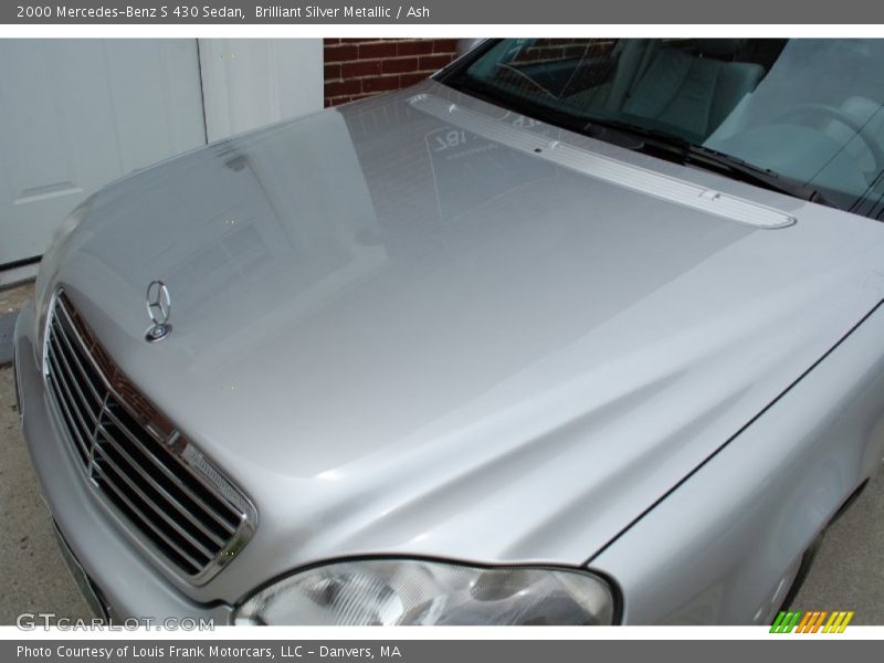Brilliant Silver Metallic / Ash 2000 Mercedes-Benz S 430 Sedan