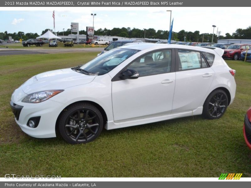  2013 MAZDA3 MAZDASPEED3 Crystal White Pearl Mica