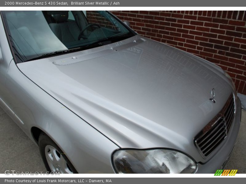 Brilliant Silver Metallic / Ash 2000 Mercedes-Benz S 430 Sedan