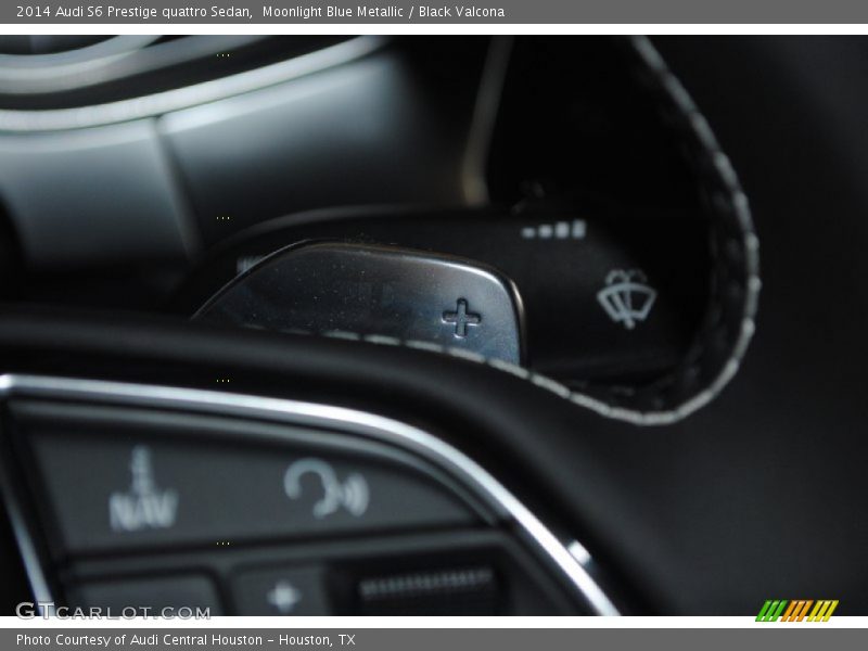 Moonlight Blue Metallic / Black Valcona 2014 Audi S6 Prestige quattro Sedan