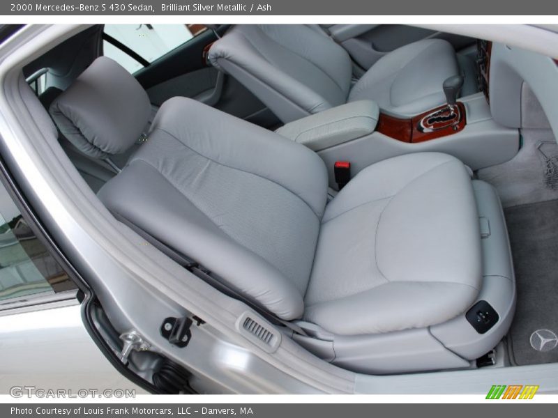 Brilliant Silver Metallic / Ash 2000 Mercedes-Benz S 430 Sedan