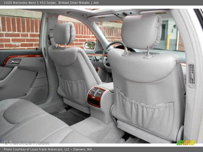 Brilliant Silver Metallic / Ash 2000 Mercedes-Benz S 430 Sedan