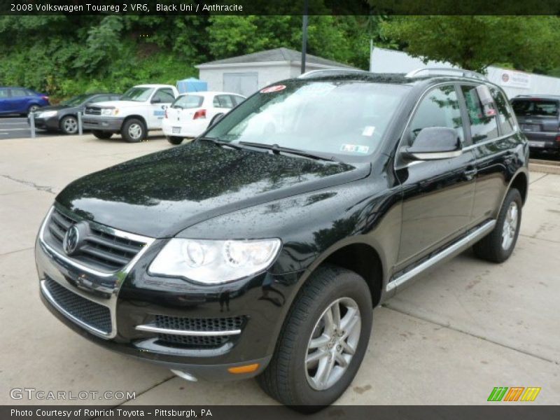 Black Uni / Anthracite 2008 Volkswagen Touareg 2 VR6