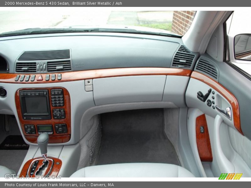 Brilliant Silver Metallic / Ash 2000 Mercedes-Benz S 430 Sedan