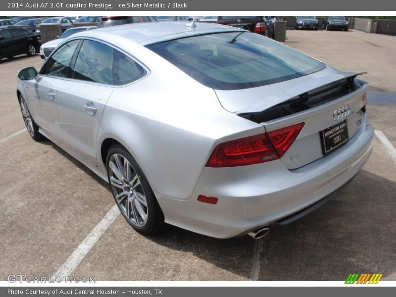 Ice Silver Metallic / Black 2014 Audi A7 3.0T quattro Prestige