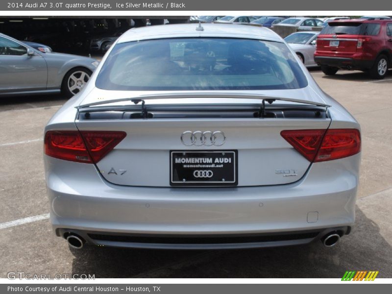 Ice Silver Metallic / Black 2014 Audi A7 3.0T quattro Prestige